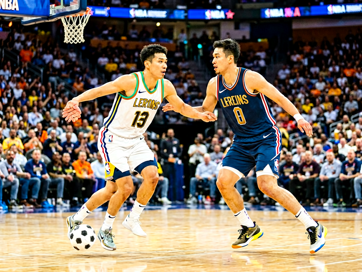 NBA赛季精彩瞬间球员比赛画面